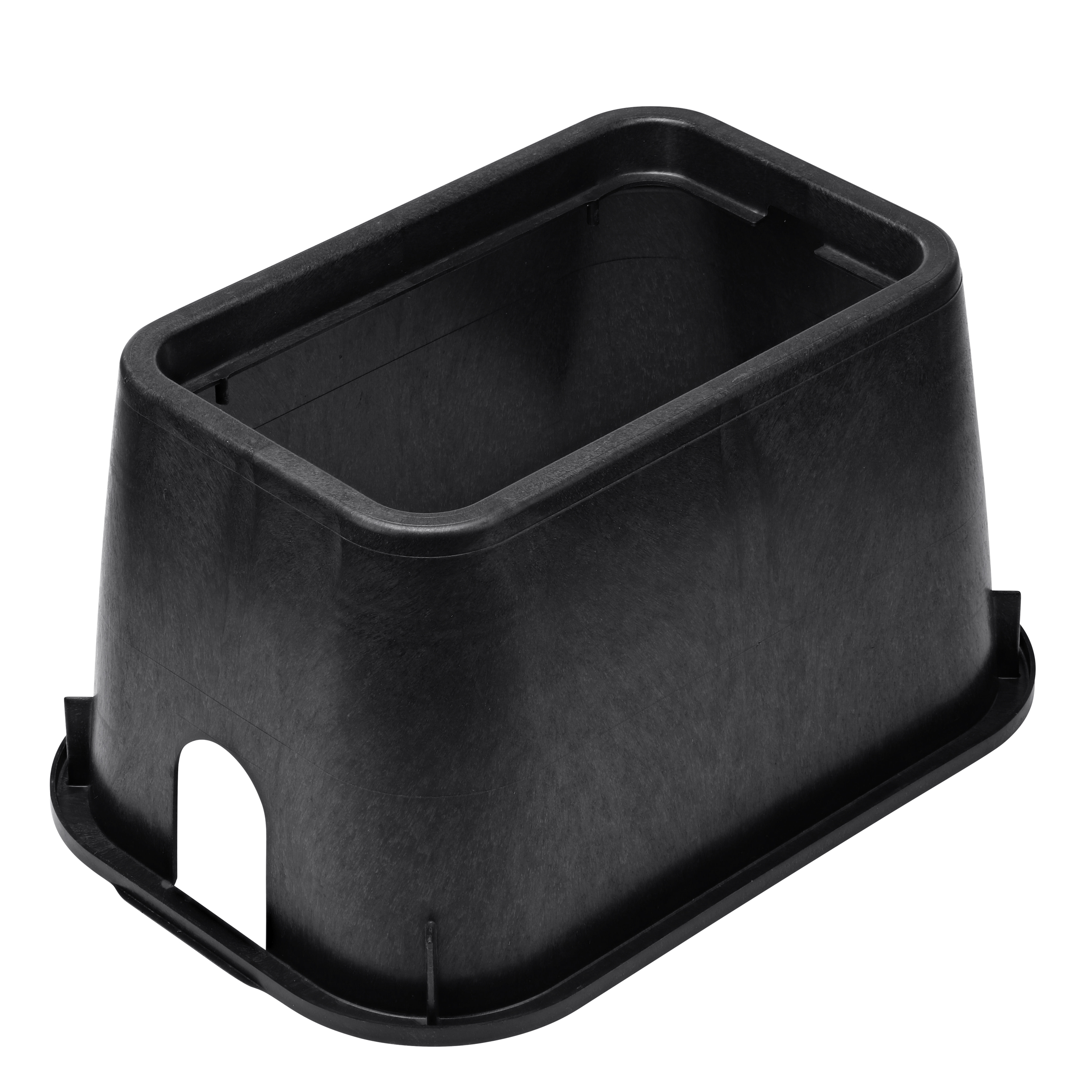 The NDS 10 in. X 15 in. Rectangular Standard Series Meter Box is a 10 in. high Black Box that protects and conceals components (NDS D1000-B/O)