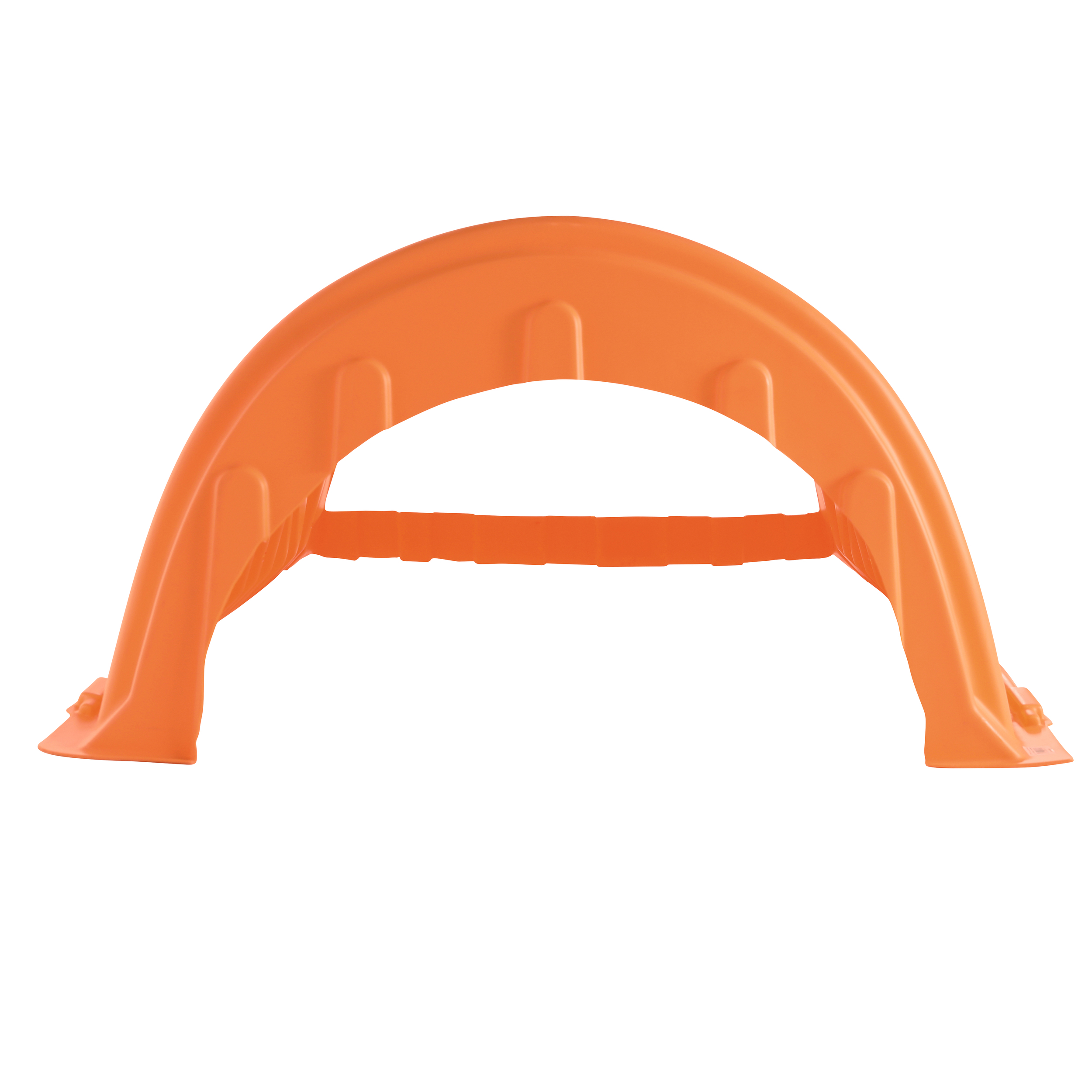 Other end of the NDS StormChamber 41 in. middle Chamber showing how it would stop the flow of water in one direction (NDS SC-44105-M-O)