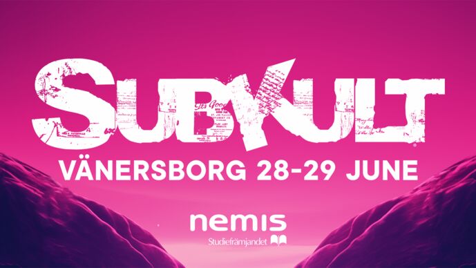 Logotyp för Subkult och Nemis.